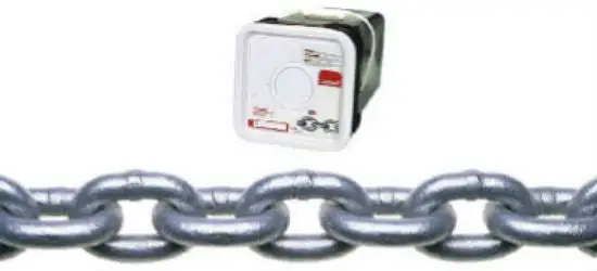 Campbell Proof Coil Chain 3/8 x 45' Galvanized Heavy Duty Use