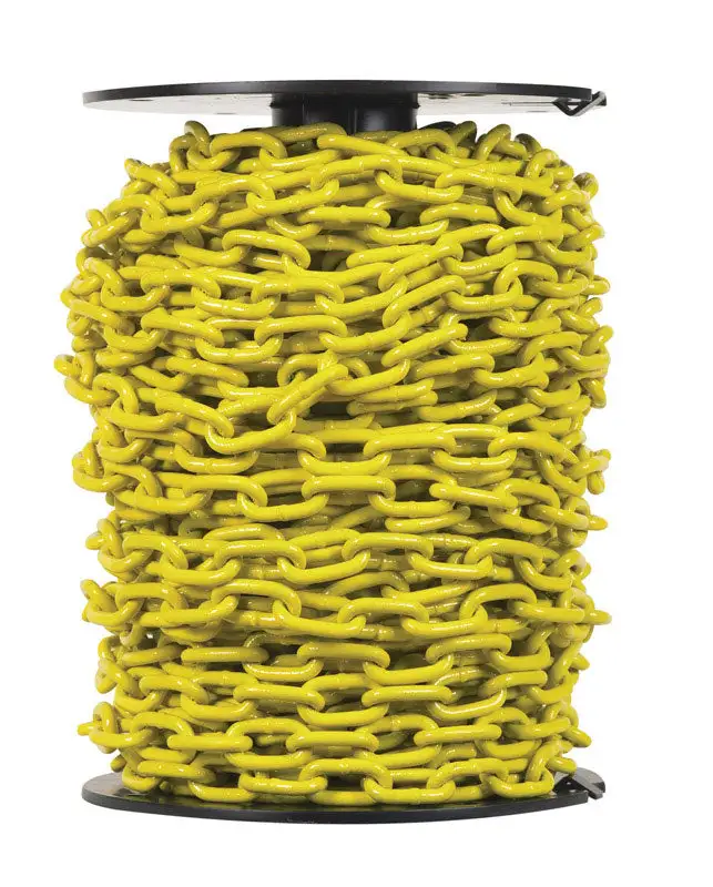 Campbell System 3 3/16 . Straight Link Carbon Steel Proof Coil Chain 0.21 . D X 100 ft. L