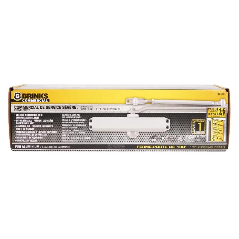 Brinks 16 Inch Stainless Steel Pull Plate Doors
