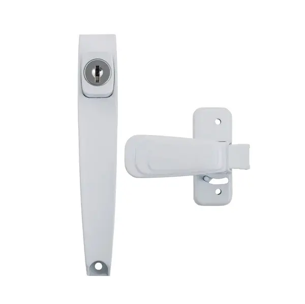 Wright Products VK444-2WH Pushbutton Latch White Cabinet Hardware