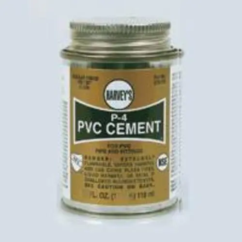 Harvey 018120-12 PVC Regular Cement 16 Oz Plumbing Repairs