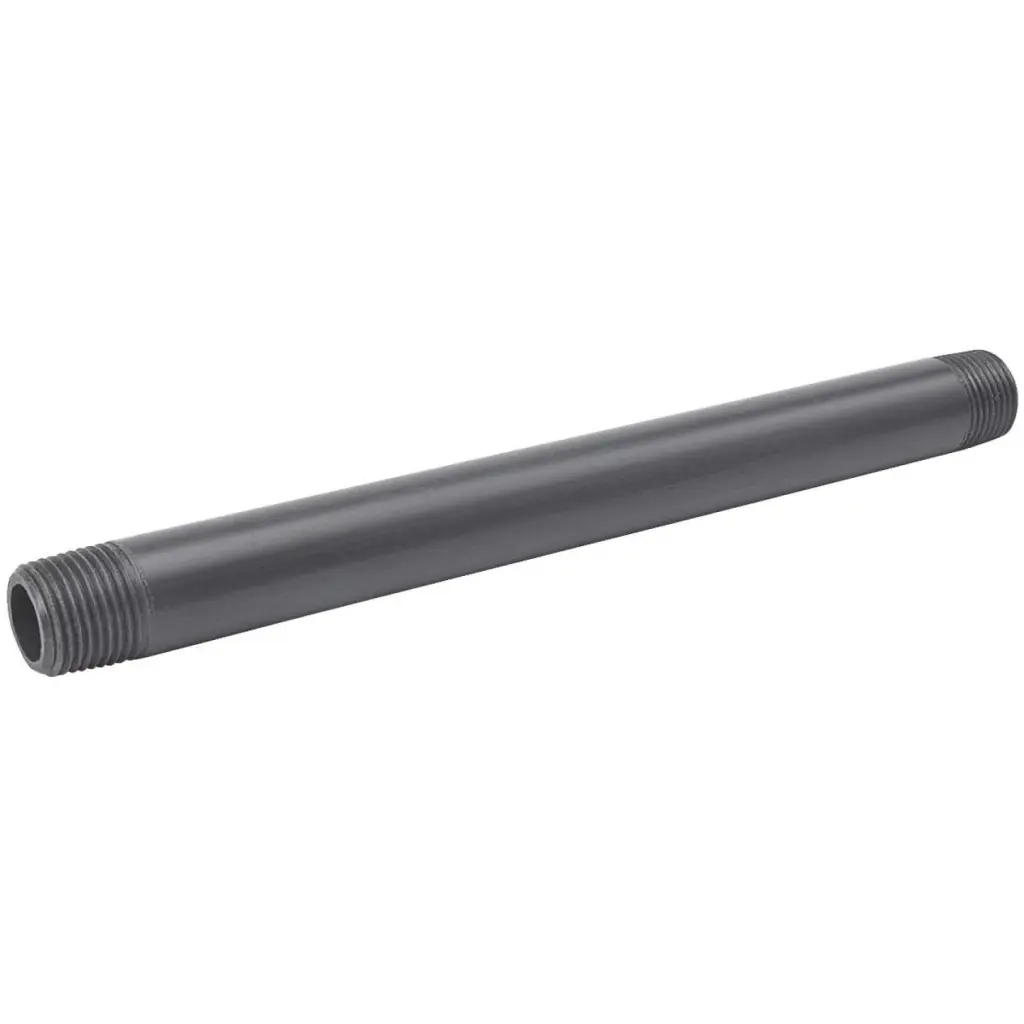 B&K 1/2 . x 6 . Schedule 80 PVC Nipple Heavy Duty Plumbing Bu0026K