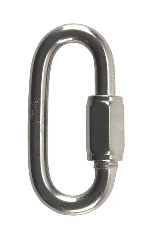 Campbell Chain 3 . Stainless Steel Quick Link 10-Pack 1540 lb. Capacity