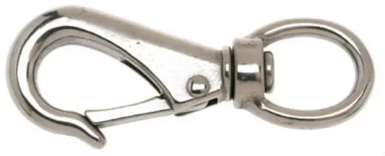 Campbell T7631524 Round Eye Quick Snap 11/16" Stainless Steel Rigging