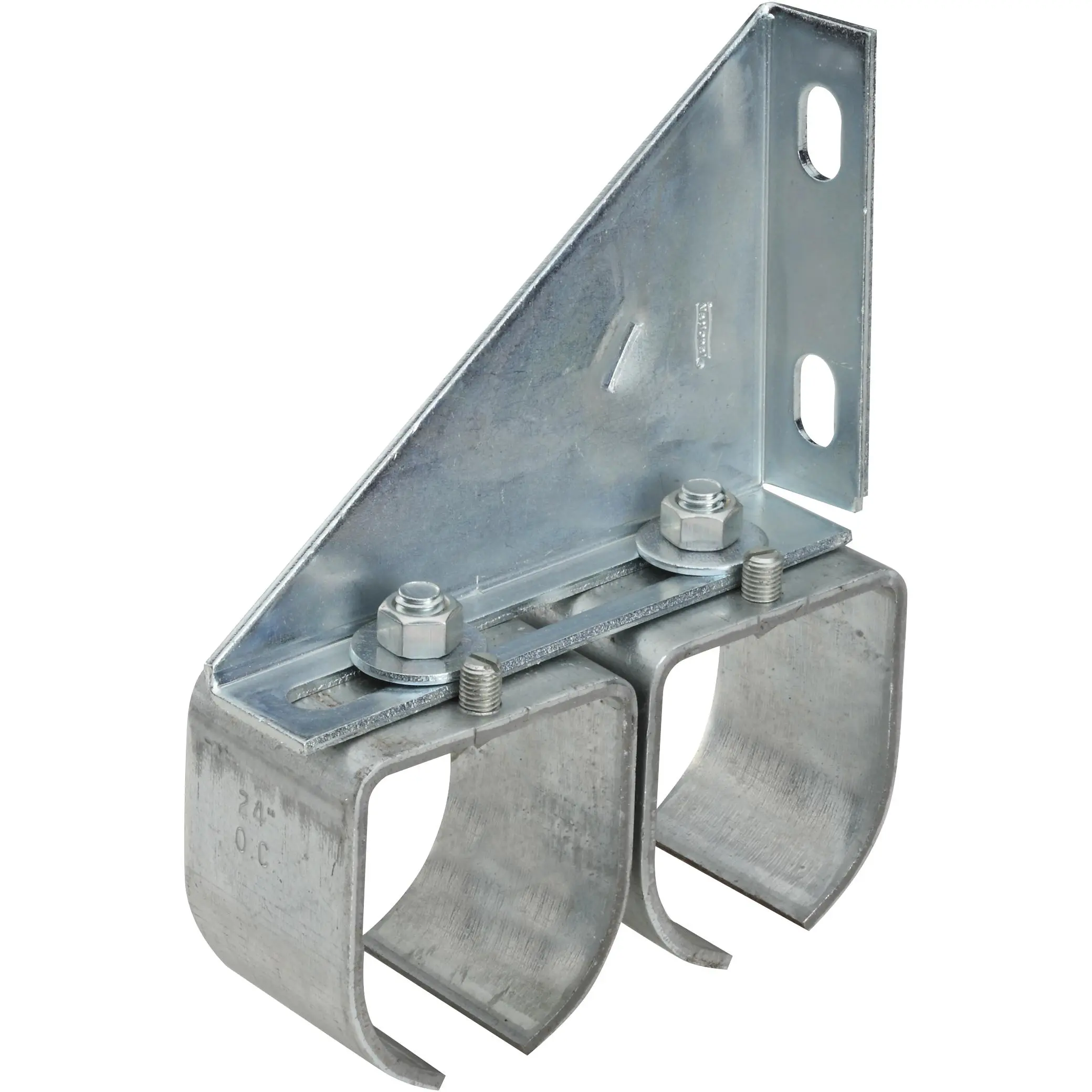 5415BC Double Round Rail Bracket Galvanized