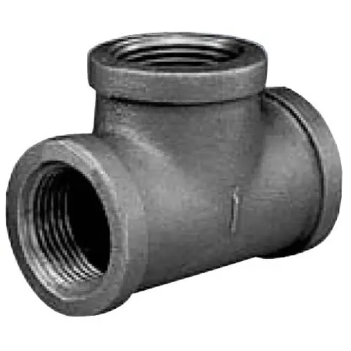 Worldwide Sourcing PPG130R-40X20 1-1/2x3/4 Inch Galvanized Malleable Reducing Tee