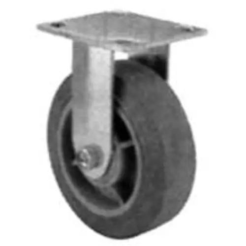 ProSource JC-T05 Rigid Plate Caster 6X2 Inch Heavy Duty Zinc Plated