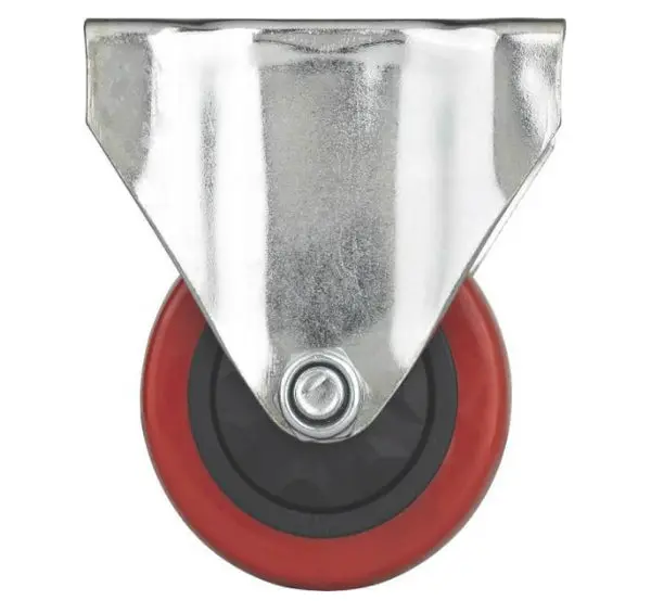 ProSource JC-380-G Rigid Caster 3 Inch Heavy Duty Wheel Furniture