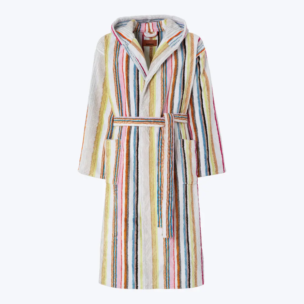 Moonshadow Hooded Bathrobe Compatible Tile Walls