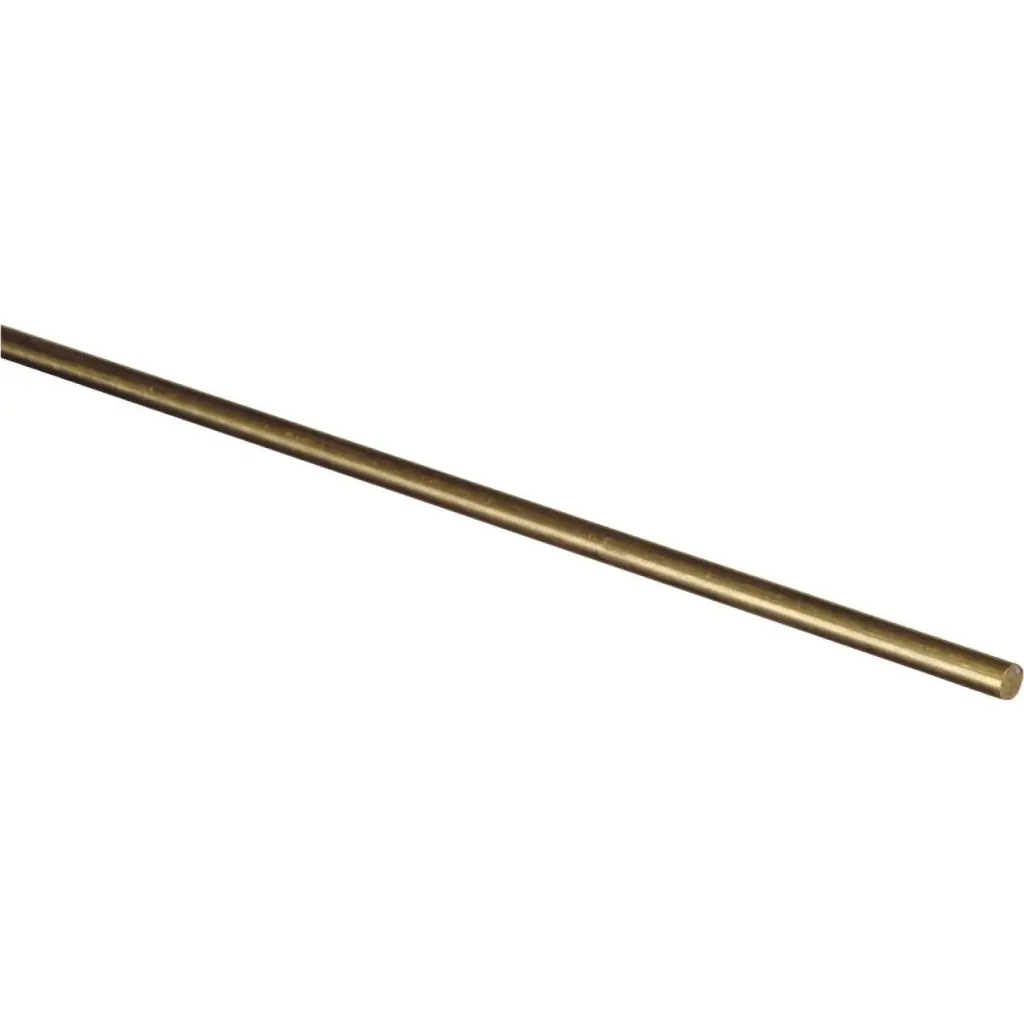Hillman Steelworks Brass 1/4 Inch x 3 Feet Solid Rod DIY and Crafting