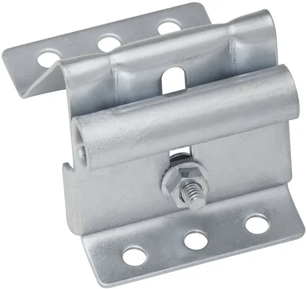 National Hardware N280-495 Adjustable Top Roller Bracket 2-1/2 Inch Galvanized Sliding Door Hardware