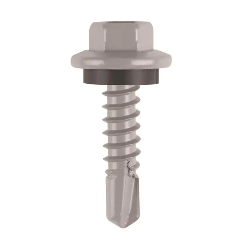 Teks Elite No. 12 X 1-1/2 . L Hex Drive Hex Washer Head Roofing Screws 225 pk