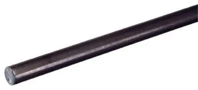 SteelWorks 11603 Weldable Round Steel Rod 1/2 x 36 Inch Plain Finish