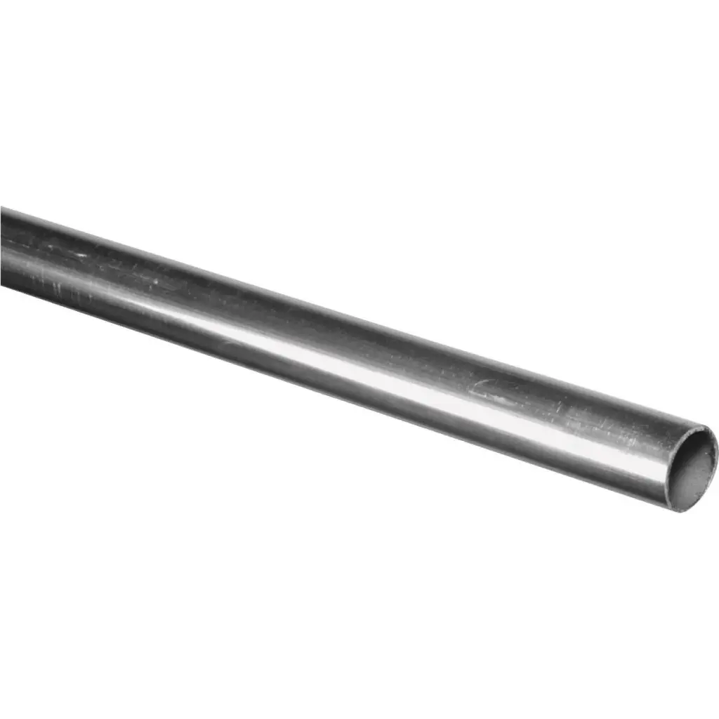 HILLMAN Steelworks 3/4 Inch OD x 4 Foot Aluminum Round Tube Stock