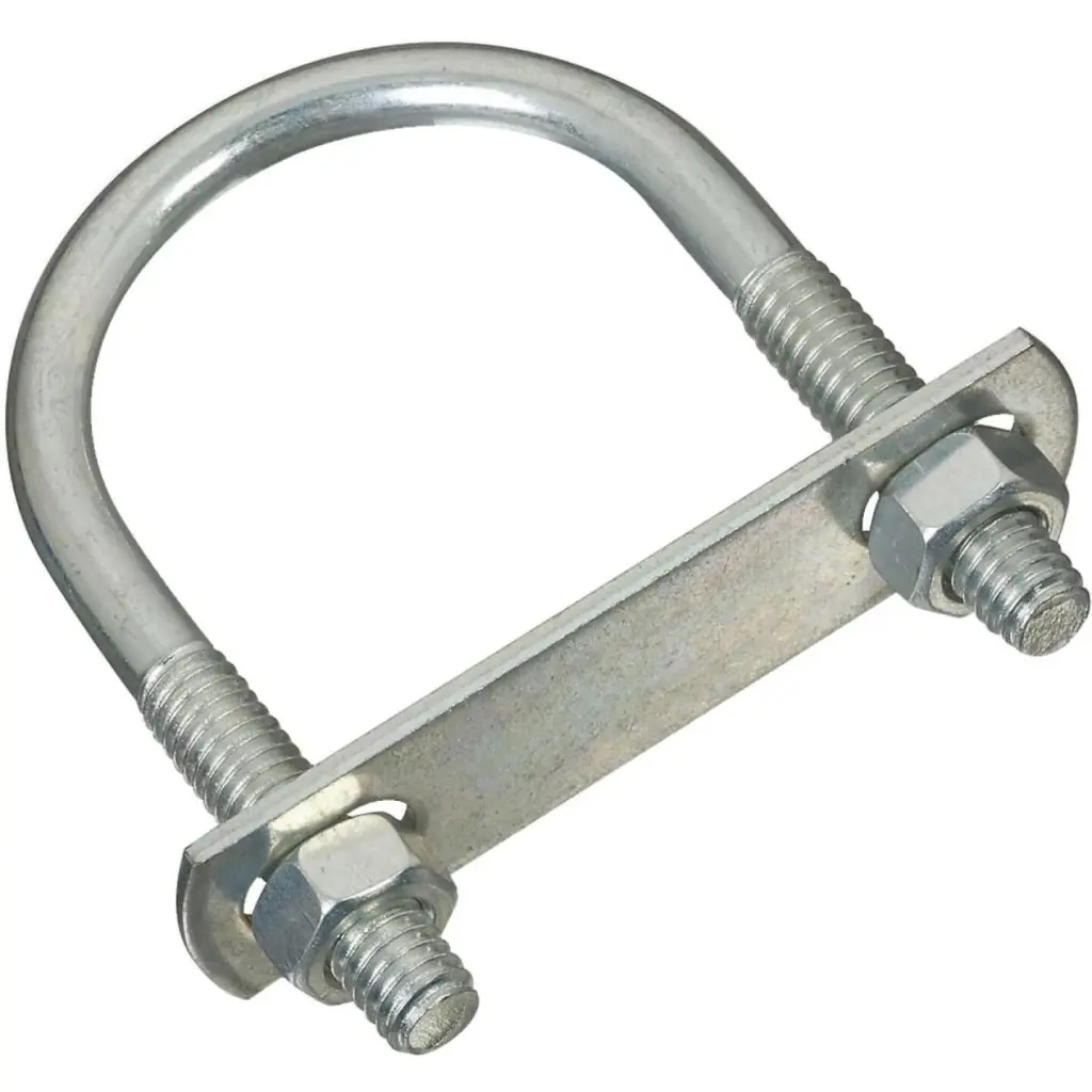 National 5/16 x 1-3/4 x 3 Inch Zinc Round U Bolt Secure Mounting