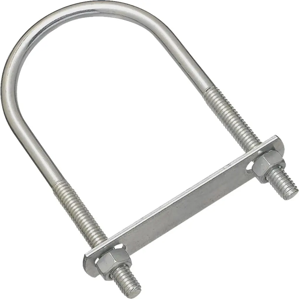 National 5/16 x 2-1/2 x 5 Inch Zinc Round U Bolt Maximum Durability