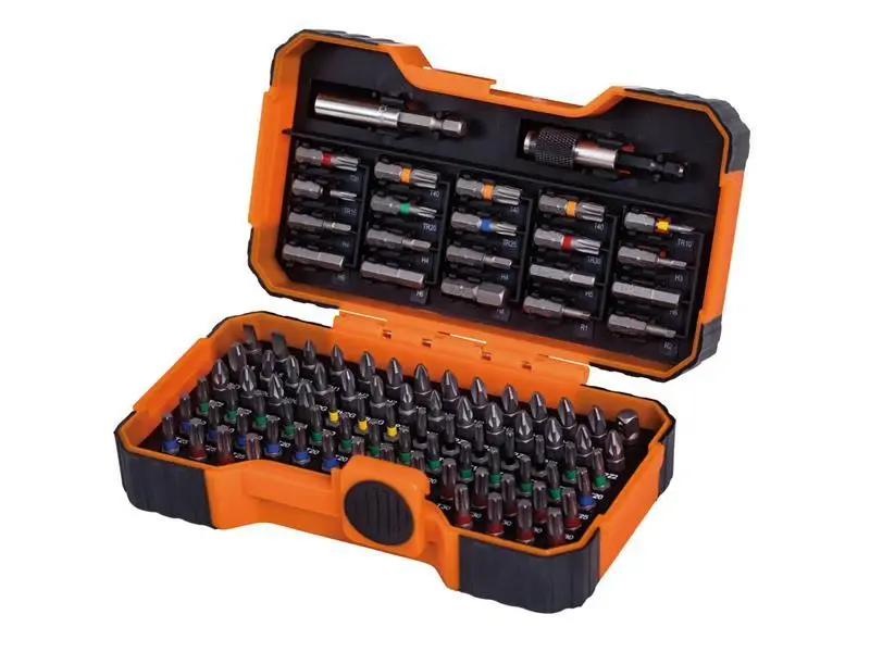 Bahco 59/S100BC Colour Coded Bit Place, 100 Piece