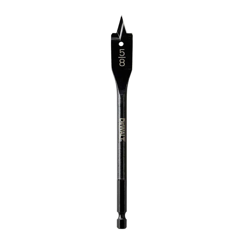 Flat-Head Wood Drill Bit, 5/8" x 6"