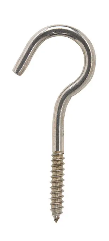 Hampton Small Stainless Steel 3 . L S-Hook 250 lb Capacity 1 Pack
