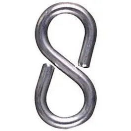 Steel Closed S Hook 1.25-Inch 5-Pack Light-Duty Hanging National Hardware