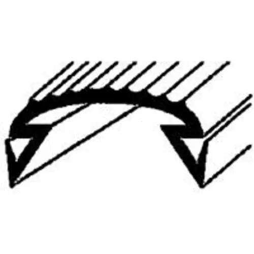 MD Building Products Aluminum Fluted Saddle Threshold Mill Home Hardware M-D Building Products