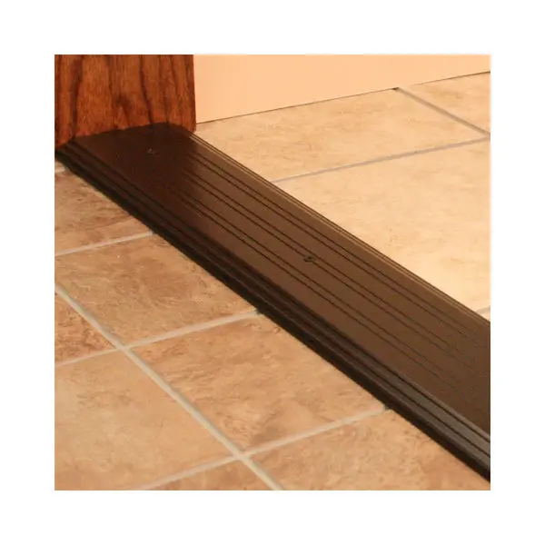 M-D Building 68353 Aluminum Fluted Saddle 1/2 x 5 x 72 Inches Bronze Anodized M-D Building Products