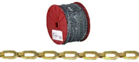 Campbell 0723817 Plumber's Safety Chain 200 Feet Bright Finish