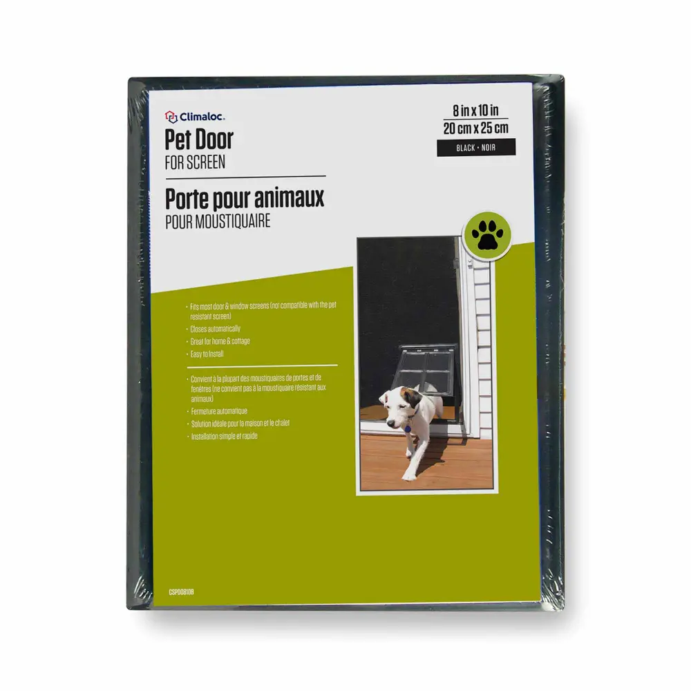 Pet Door Screen 8'' x 10'', Midnight