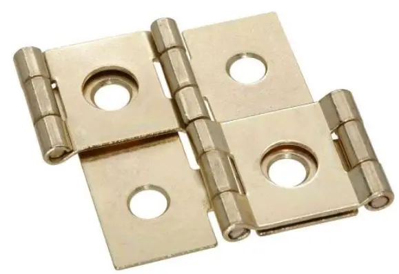 Stanley 73-0200 Satin Brass Screen Door Double Acting Hinges