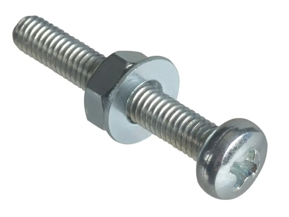 Forgefix Machine Screw Pozi Supports Pan Head Zp M3 X 20Mm Forgepack 50