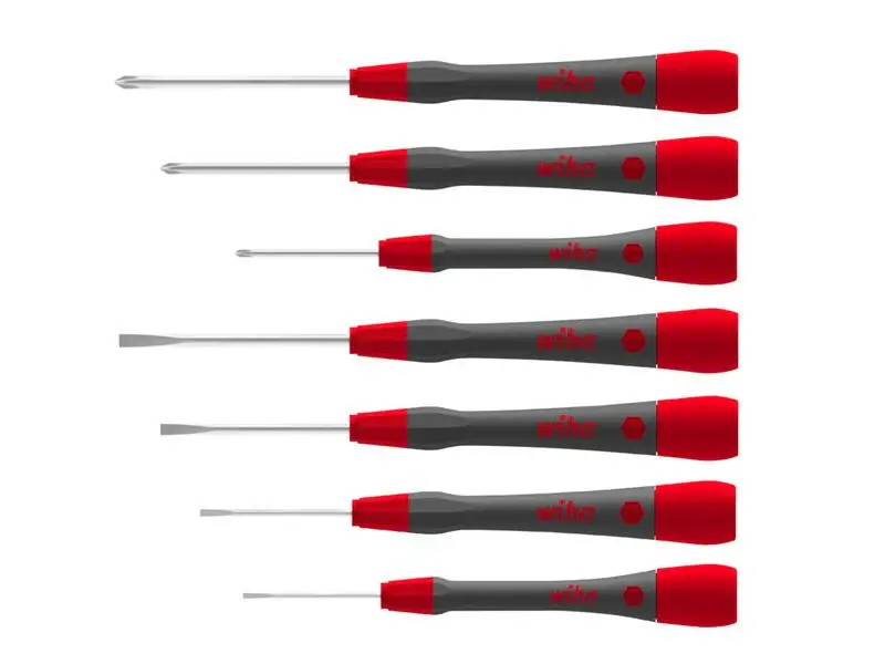 Wiha PicoFinish SL/PH Premium Screwdriver Set, 7 Piece (No Holder)
