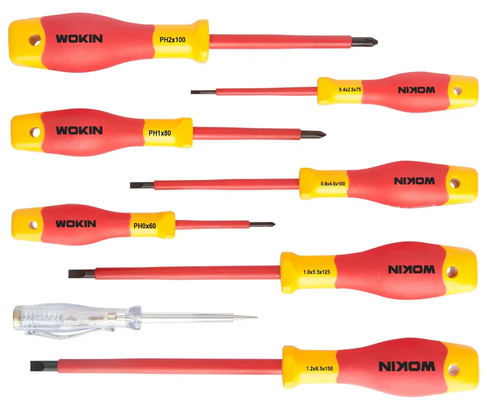 Wokin 8 Piece Insulated Screwdrivers Set Premier Line