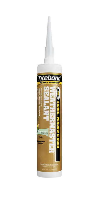 Titebond Clear Polymer Sealant 10.1 oz Pack 12 Waterproof Adhesive DIY Projects