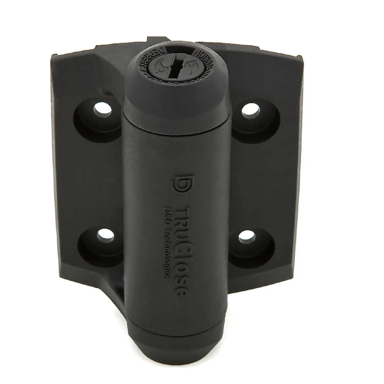 National Hardware N346-206 Black TruClose Self-Closing Spring Hinge