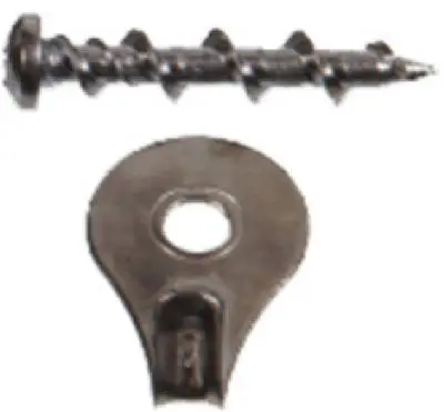 Hillman WALL DOG Chrome Gold Self-Drilling Picture Hanger 50 lb 10 Pack 10