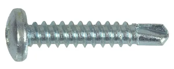 Hillman 47153 Phillips Drive Pan Head Self-Drilling Screws 8-18 x 1/2 Inch 1 Lb Hillman Fasteners