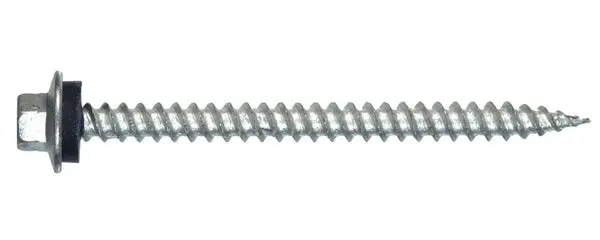 Hillman 47703 Gray Hex-Washer Head Self-Piercing Sheeter Screws #10 x 2 Inch Lb Hillman Fasteners