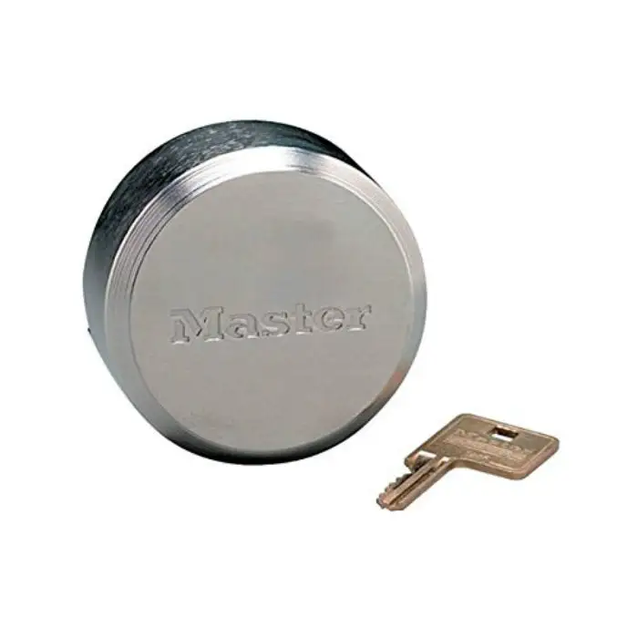 Master Lock 6271KAW700A-80030 ProSeries Hockey Puck Shackleless Lock 2-7/8 Inch