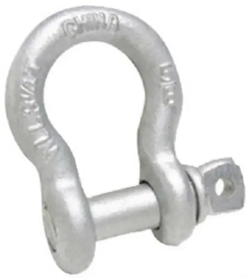 Campbell T9641235 3/4 Inch Hot Galvanized Screw Pin Anchor Shackle Marine and Rigging