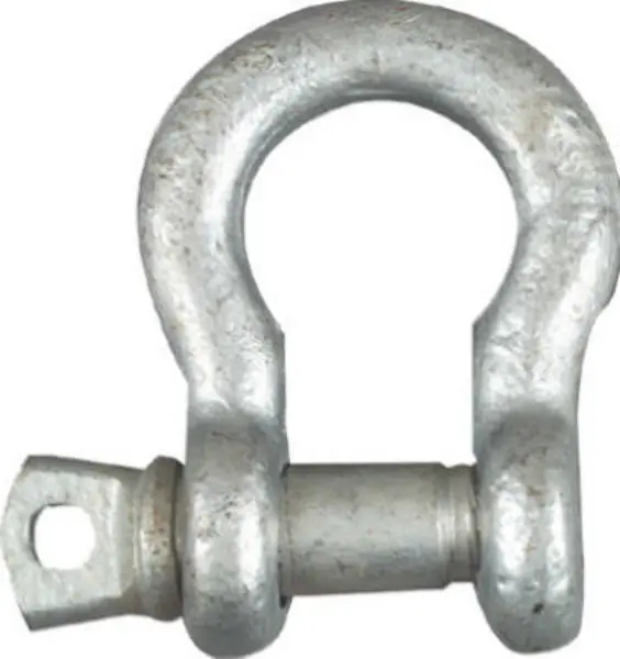 National Hardware N223-693 1/2" Galvanized Anchor Shackle Screw Pin Heavy Duty Use