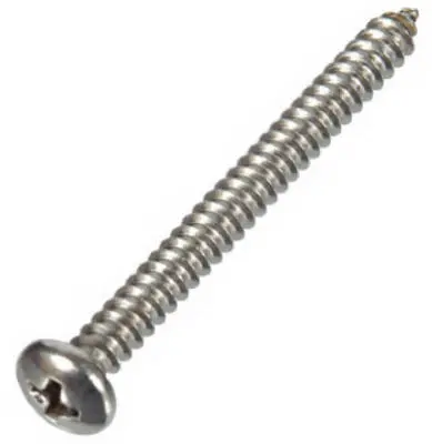 Hillman 823222 Phillips Stainless Steel Sheet Metal Screw #6 x 3/4" 100 Pack Hillman Fasteners