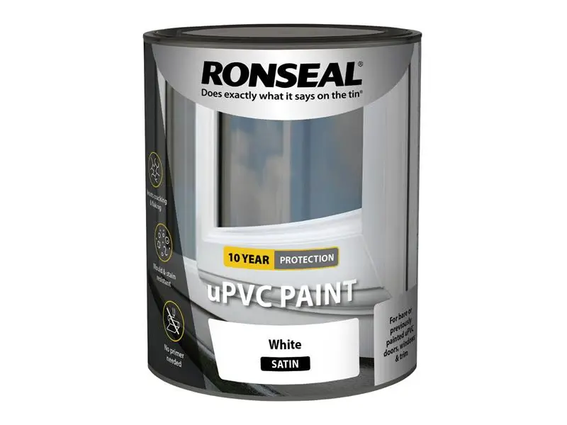 Ronseal uPVC Paint Pearl Satin 750ml