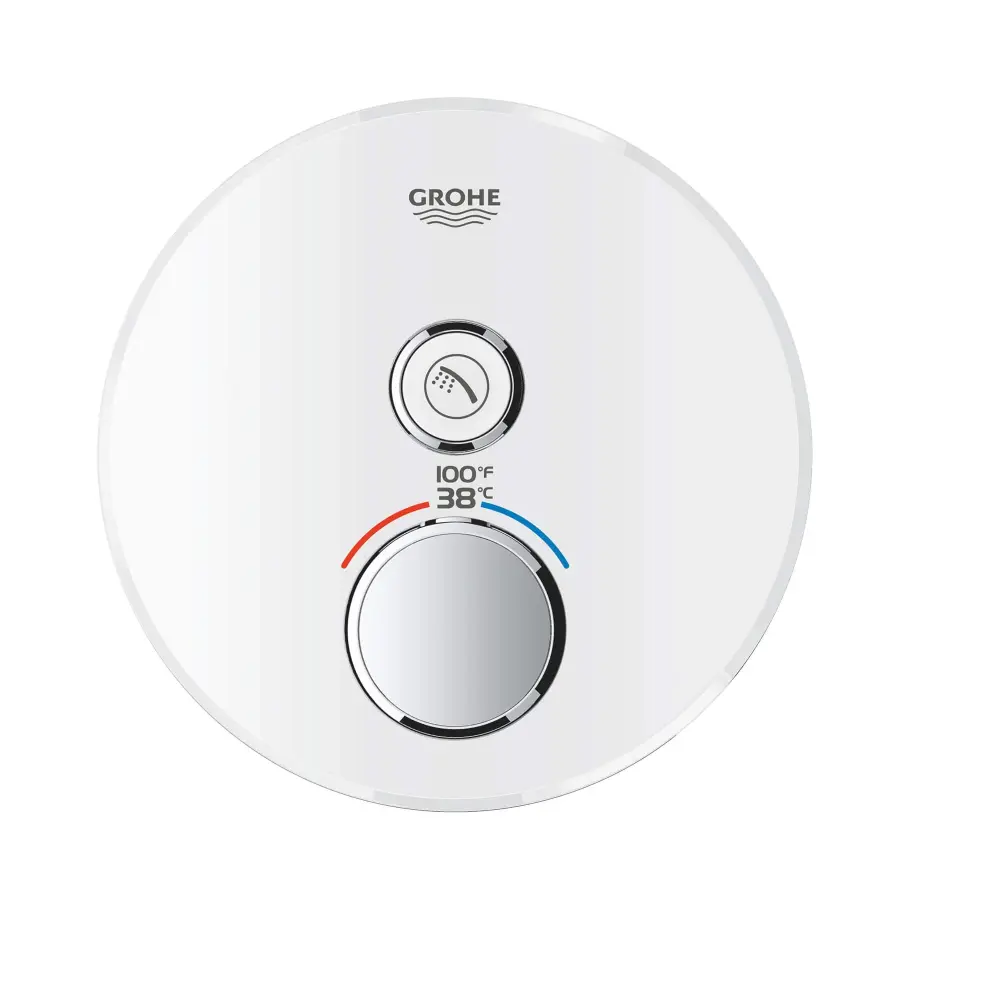 GrohTherm TM SmartControl Single-function thermostatic valve trim control module Water Heaters
