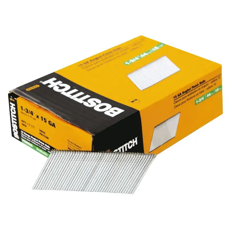 Bostitch 1-3/4 . L X 11 Ga. Wire Coil Stainless Steel Siding Nails 15 Deg - 1800 Pack