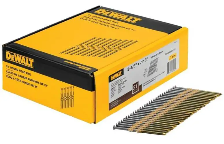DeWalt 15-Degree Coil Siding Nails Construction