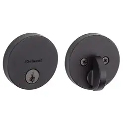 258 SQT 514 SMT 6AL RCS K3 Downtown 1-Cylinder Deadbolt Matte Black