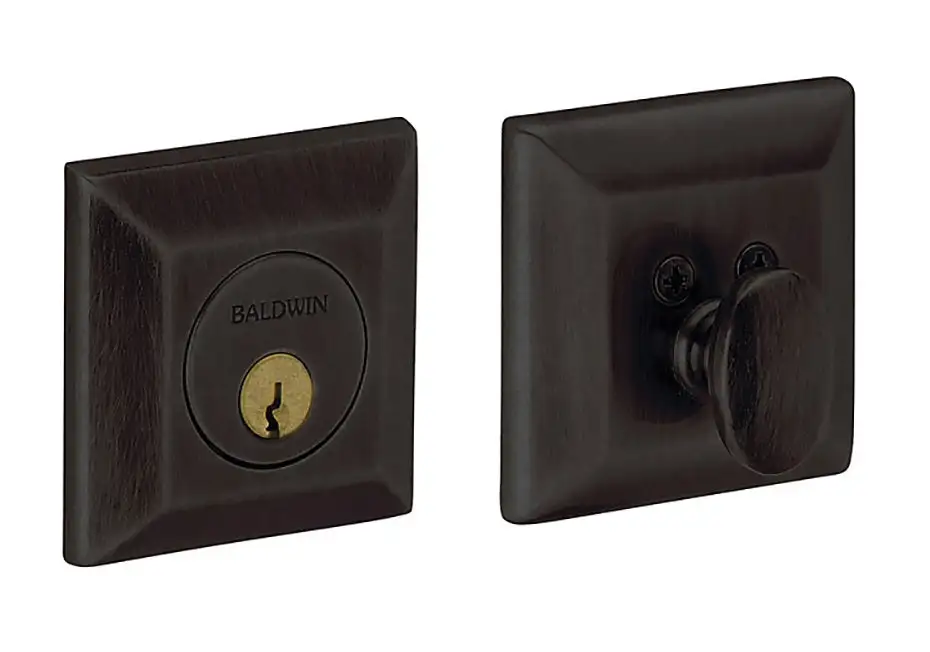 Soho Single Cylinder Deadbolt - Building Hardware Equipment Sale BALDWIN