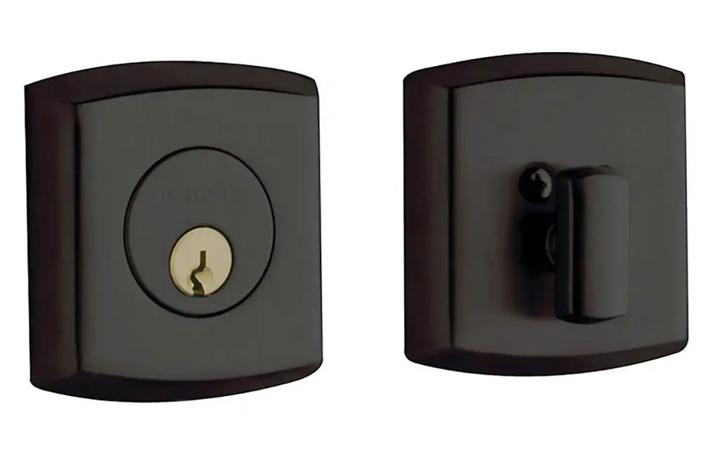 Soho Single Cylinder Deadbolt - Home Hardware Repair Tools BALDWIN
