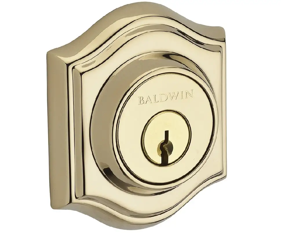 Traditional Arch Single Cylinder Deadbolt - Best Construction Hardware Equipment BALDWIN