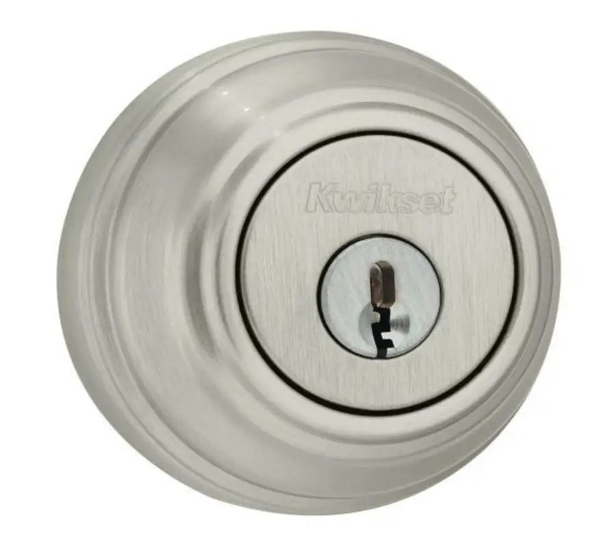 Single Cylinder Deadbolt Best Building Hardware Materials Store Kwikset